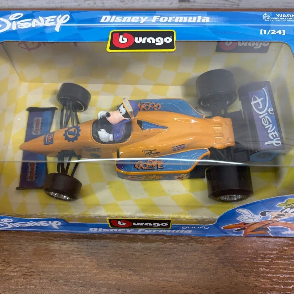 Bburago Disney Goofy Formula race car 1/24 made in Italy. 1:43 Viper‎ Qty 2 2004